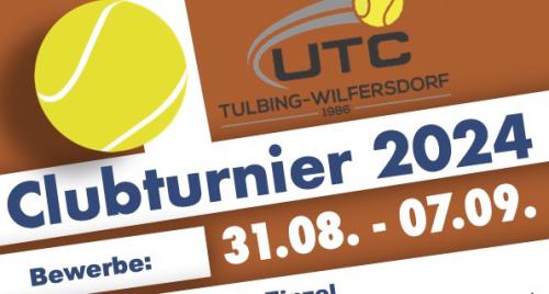 Clubturnier 2024 - 31.08 bis 07.09.2024
